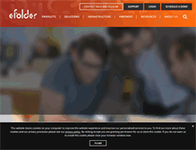Tablet Screenshot of efolder.net